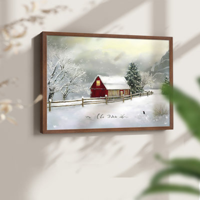 Art de Noël - DCCLIV - Reproduction encadrée - Restickable