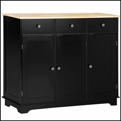 Armoire d'appoint moderne avec tiroir pour la cuisine, offrant beaucoup de rangement et un design élégant pour la vie organisée.