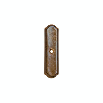 Arched Metal Knob Backplate