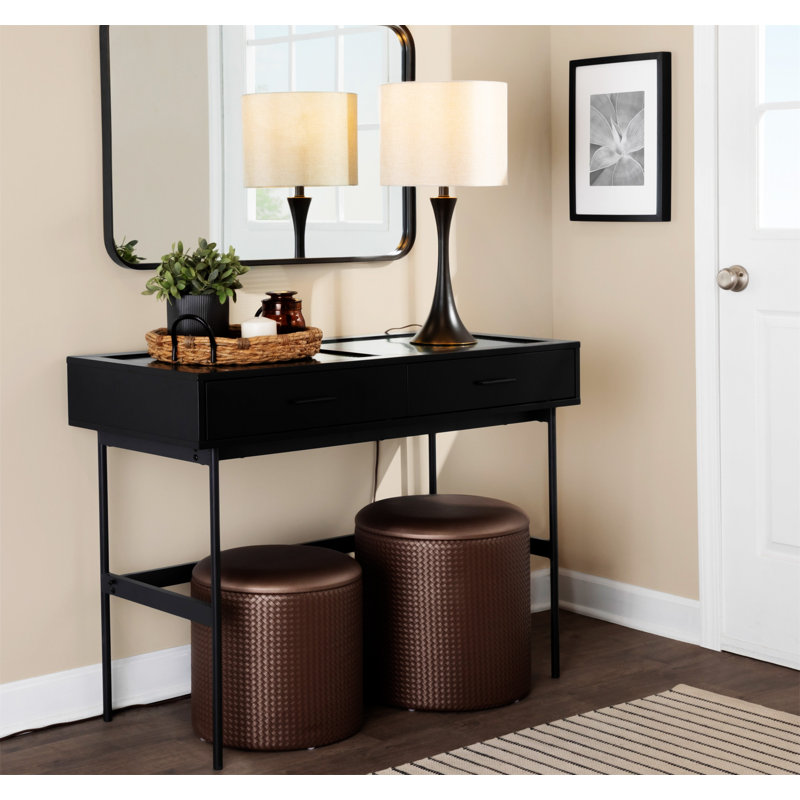 Repose-pieds Daymeon, Polyester bronze