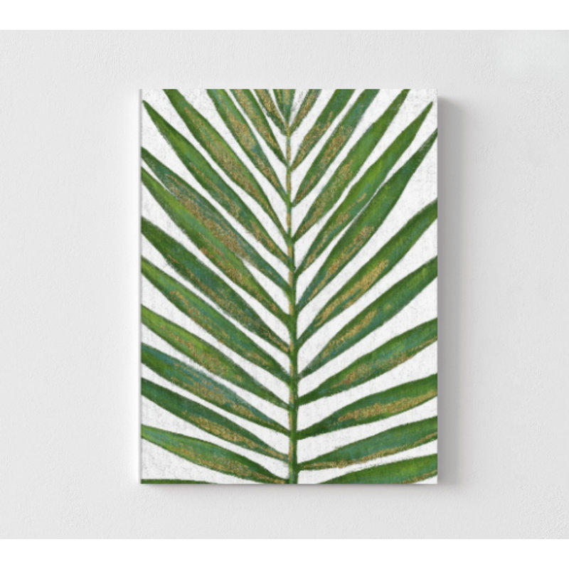 Feuille de palmier, reproduction de photo encadrée, photo de plage décorée, impression de plantes tropicales, décoration murale botanique, art mural encadré, art mural surdimensionné