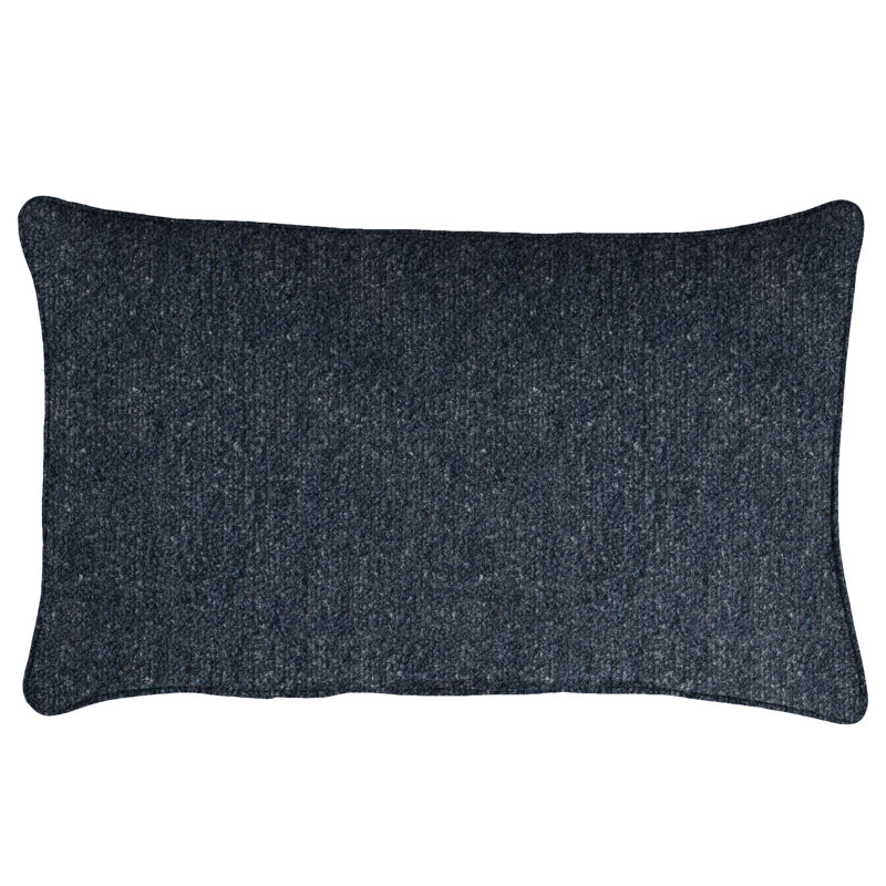 Coussin intérieur / extérieur Ardell Sunbrella® Boucle, 24 po x 12 po, Indigo amélioration