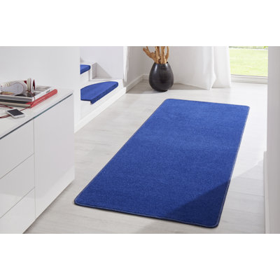 Fancy Tufted Blue Rug