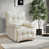 Similicuir beige est en rupture de stock