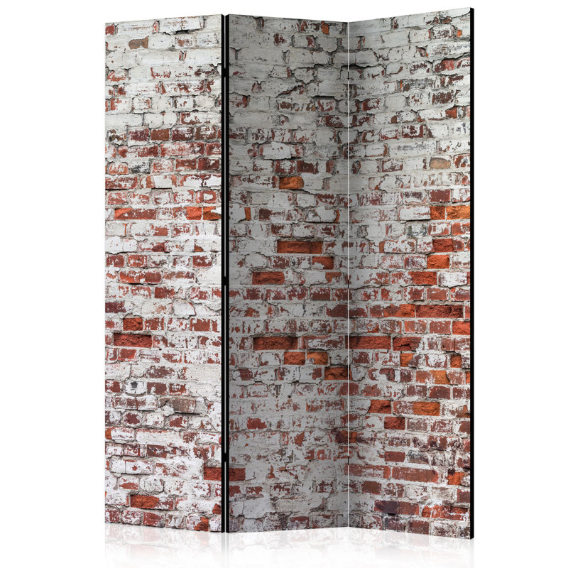 Carvell Solid Wood Folding Room Divider, 3