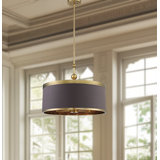 Luminaire suspendu tambour 5 lumières