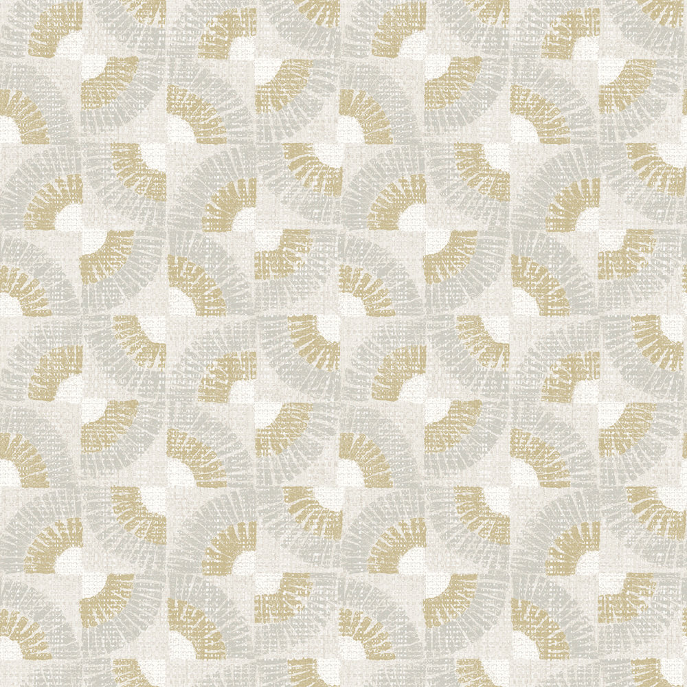 Osman Faux Grasscloth Fans Peel and Stick Wallpaper AllModern 