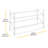 8 Pair Stackable Shoe Rack