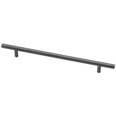 (5 Pack) 8-13/16 inch Bar Pull Bronze with Copper Highlights