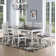 Garcelle Extendable Acacia Solid Wood Base Dining Table