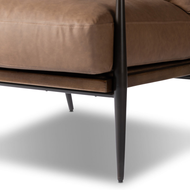 Kempsey Chair, Maestro Cigar Genuine Leather