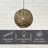 Kora 1 Light Antique Brass Pendant Light-417733587-417733597