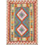 Tapis de vestibule oriental South Western Kilim 3 x 4