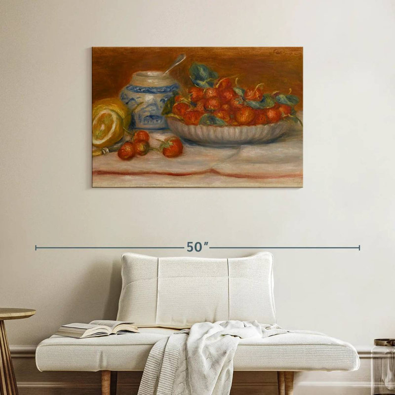 Yarlin Strawberries 1905, 26" H x 39" W