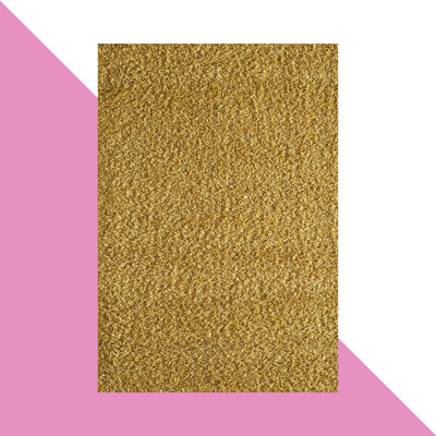 Esterly Gold Shaggy Rug