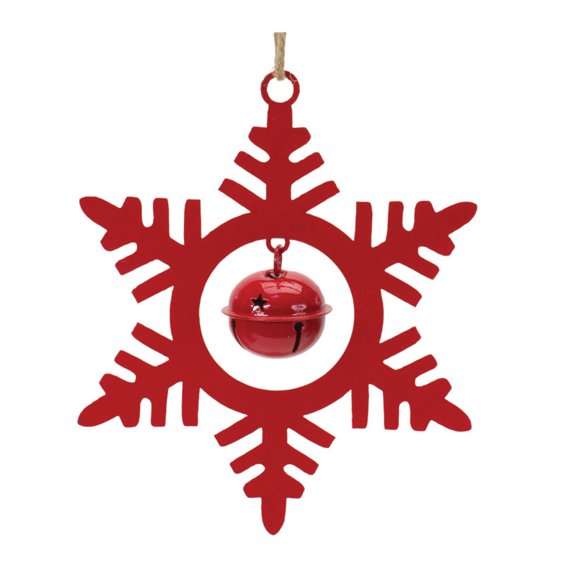 6.5 " Snowflake Ornament