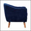 Fauteuil en chenille avec 4 pieds, sièges moelleux et confortables pour lire, se reposer et recevoir des invités.-1930941989