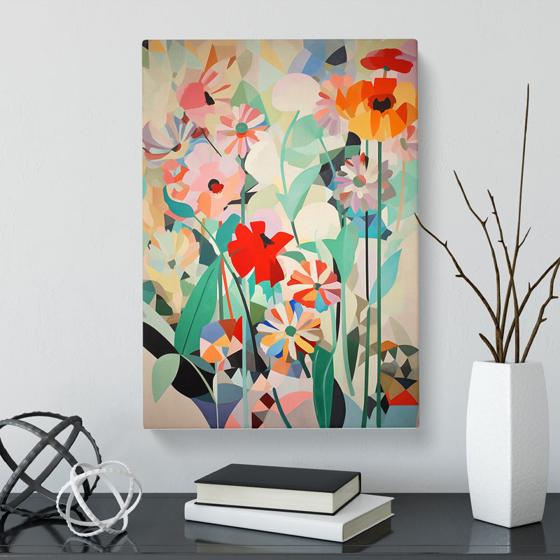 Niccolo Flowers Orphism Vol.1 - Wrapped Canvas, 50cm H x 35cm W x 3cm D