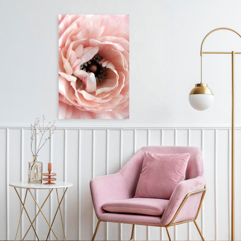 Art floral contemporain, H 24 po x l 16 po