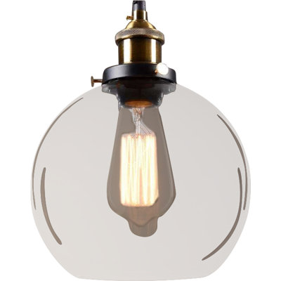 Luminaire sphère suspendu 1 lumières simple Stephania