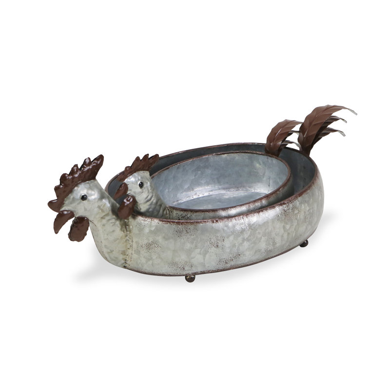 Holahan Handmade Metal Statue Planter