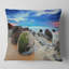 Housse de coussin carrée Cloudy Sunrise au-dessus de Moeraki-861576622