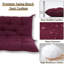 Coussin de remplacement pour 2-3 balançoires, coussins de banc d'extérieur avec dossier épais de 4 po-1298787979-1298787971