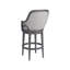 Appellation Swivel Upholstered Stool with Metal Frame-49652846