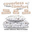 Kids Animal Print Coverless Comfort 4.5 Tog Duvet, Single