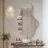 Modern Asymmetrical Wall Mirror with Aluminum Frame - Unique Geometric Design for Living Room, Bedroom, or Entryway-109696624-109696629