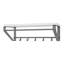 Metal Wall 5 - Hook Wall Mounted Coat Rack