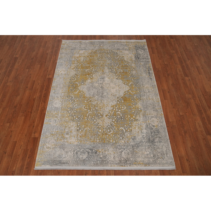 Tapis traditionnel délavé 5 x 7