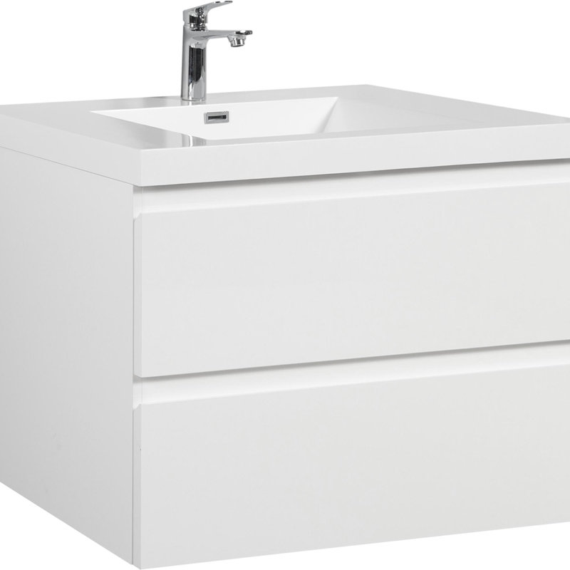 Meuble-lavabo pour la salle de bain à fixation murale