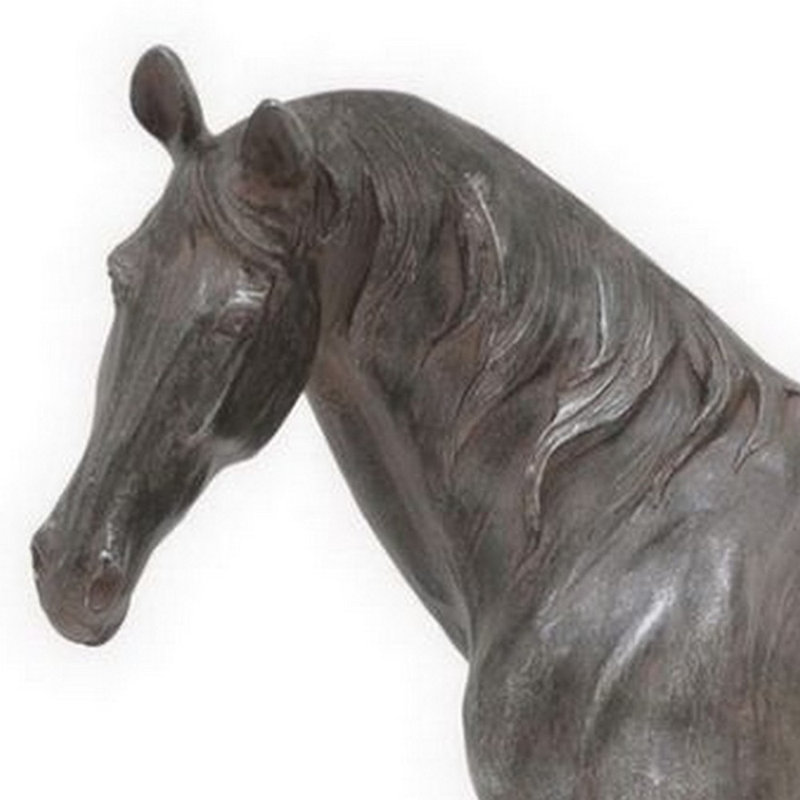 Statue de cheval debout Luecille