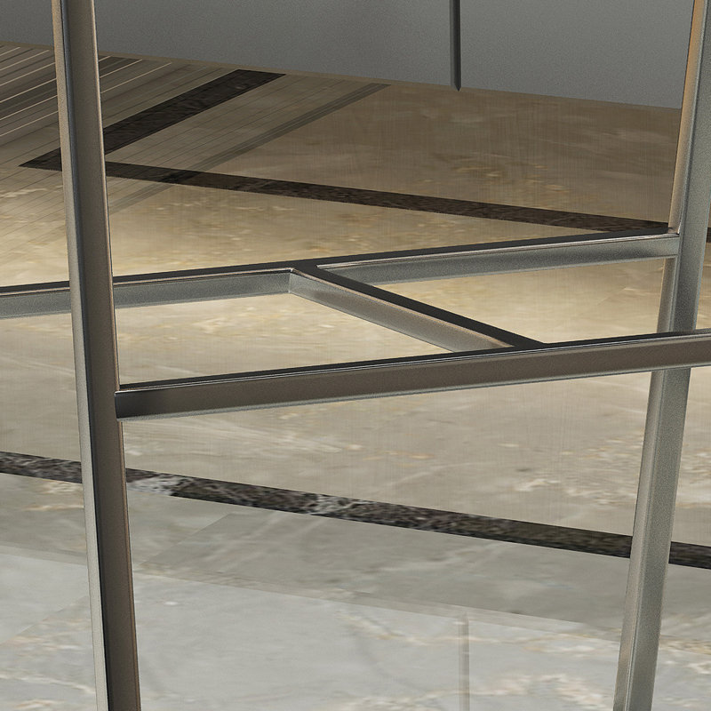 Tabouret de bar 28 po Ansaldi, Gris, 1