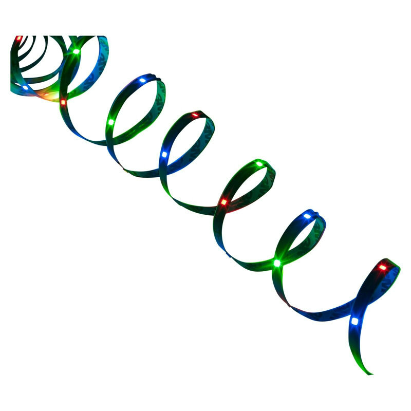 15cm LED Indoor / Outdoor String Lights, Blue/Green/Yellow