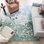 Wildflowers Hand-Tufted Recycled Polyester Indoor/Outdoor Blue Area Rug