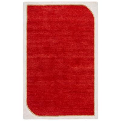 Tapis d'intérieur en laine touffeté à la main et en viscose Fifth Avenue