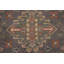 Tapis géométrique kazak teint à la main 8 x 10