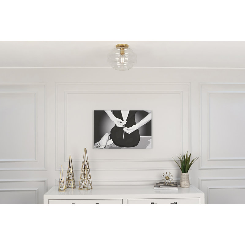 Plafonnier encastré 11,75 po Horizon, Clair