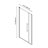 OVE Decors Pasadena 33 3/4 To 35 3/4 In. W X 72 In. H Alcove Frameless Pivot Shower Door , 2025-110692768
