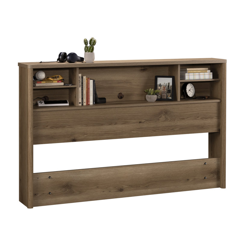 Queen Headboard, Full Size Headboard, Wood Headboard, Headboard With Storage, Brown