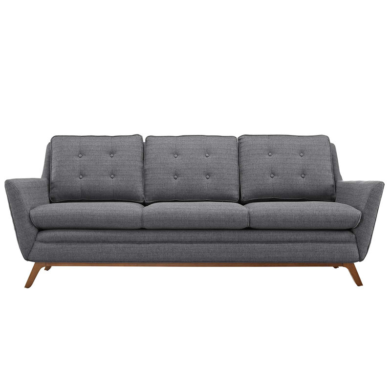 Canapé en tissu Modway Beguile, Gris