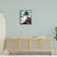 «Shady Palm Trees», art mural encadré sur toile flottante par Noah Bay-806625039-806625050