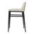 Brandi Upholstered Counter Stool with Metal Frame-2122788175-2121820310
