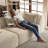 Boneless 100" Wide Modular Boneless Sofa Couch Deep Seat Loveseat Couch-701939210
