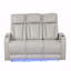 Canapé en tissu avec revêtement inclinable Fortuner-526630201