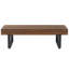 Banc en bois 59 po pour la chambre à coucher-11382513