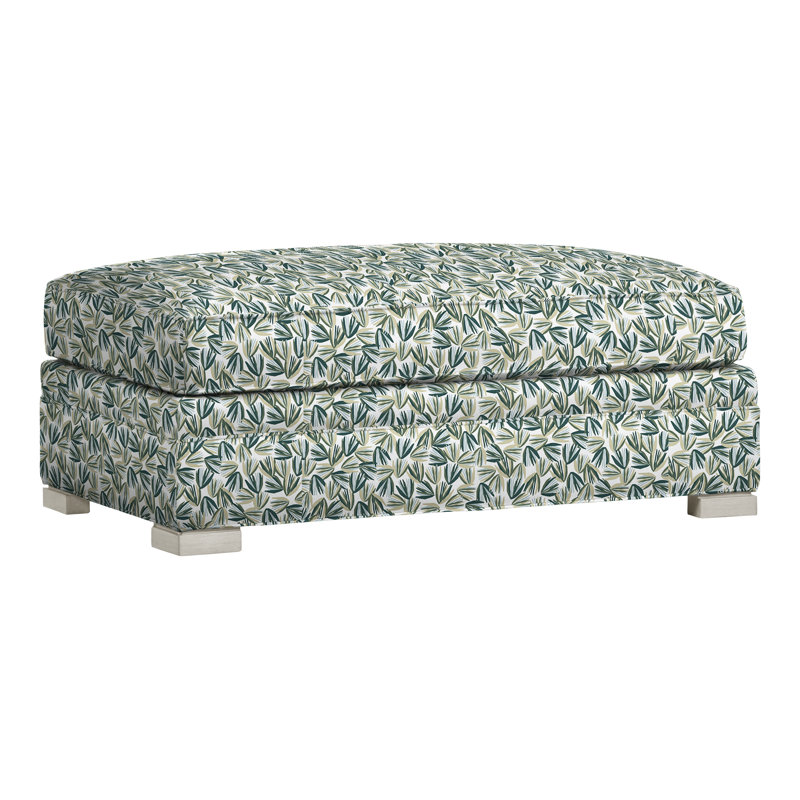 Repose-pieds et demi Nicholas, Wrenn, Perigold Palmetto Verdigris