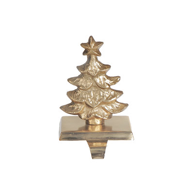 Metal Stocking Holder (Christmas Tree)